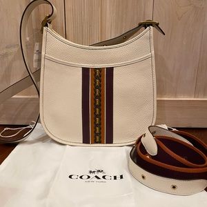 Coach Emery Crossbody with Varsity Stripe 89123 and Extra Strap 91355 1941